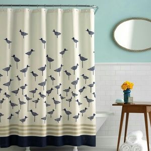 Retired Kate Spade Sandpiper Shower Curtain